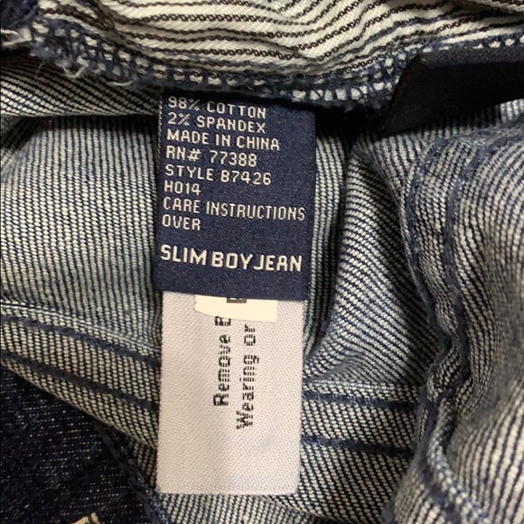 Madewell Slim Boyjean Patched Up Edition - Picture 5 of 6